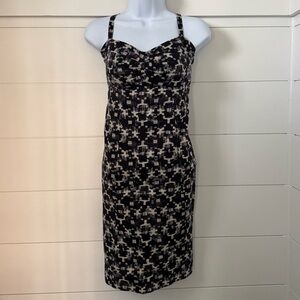 Patagonia Black and Brown Midi Dress